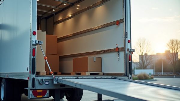 Louez un camion utilitaire 20 m³ avec hayon pour vos déménagements