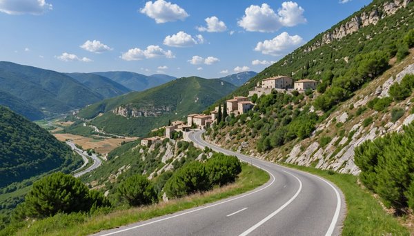 Emprunter la route n196 vers la beauté de roccapina